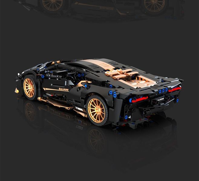 Машинка конструктор Lamborghini Black 1309 деталей 1000169 фото