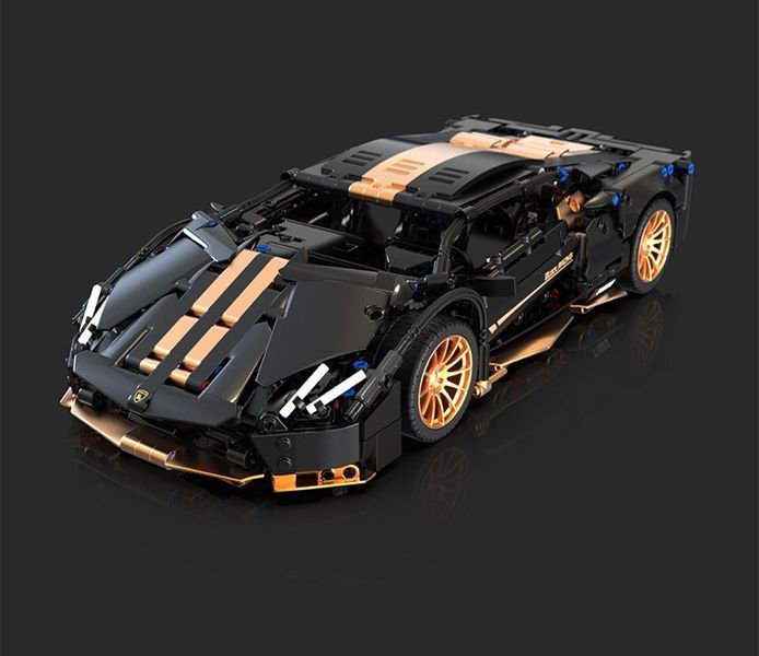 Машинка конструктор Lamborghini Black 1309 деталей 1000169 фото