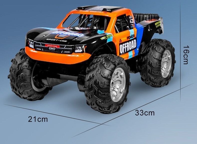 Машинка на радиоуправлении джип вездеход OFFROAD амфибия 33 см JJRC RC Car  1000239 фото
