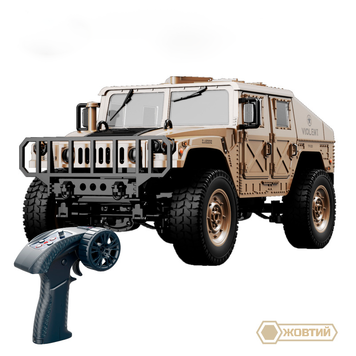 Радиоуправляемый внедорожник JJRC Hummer 4WD (Краулер) Жолтый 1000249 фото