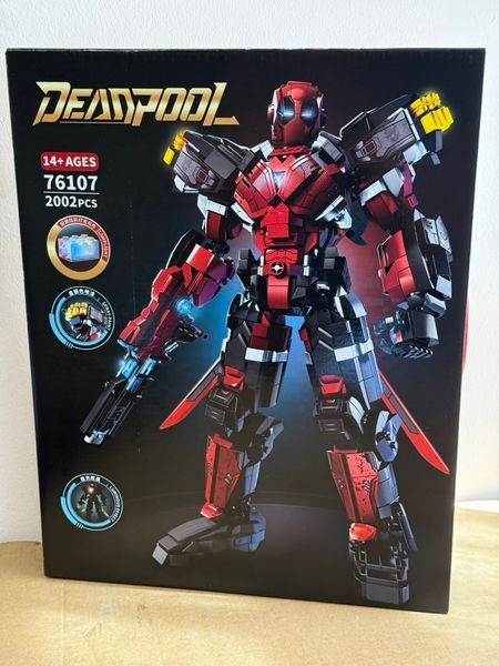 Конструктор Дедпул Deadpool 2002 деталей сумісний з Лего 1000222-1 фото
