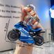 Изысканный автомобильный брелок в виде мотоцикла Серый 1000138 фото 3