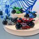 Изысканный автомобильный брелок в виде мотоцикла Серый 1000138 фото 2