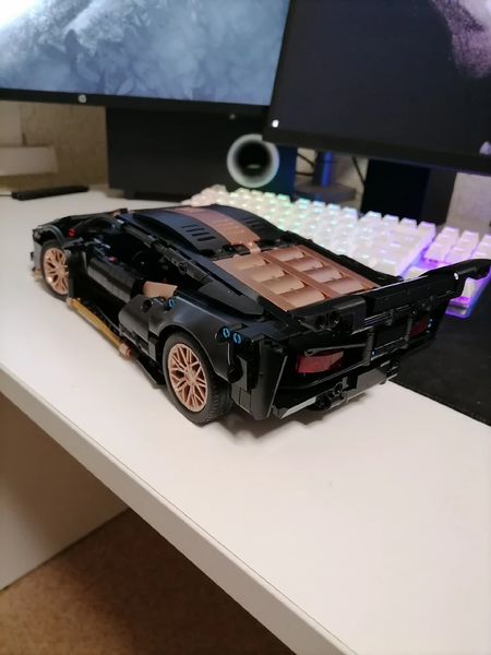 Машинка конструктор Lamborghini Black 1000157 фото