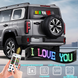 Гибкий автомобильный LED-экран 120x595 мм (16x96 px) с Bluetooth-управлением и пультом ДУ 1000244 фото 7