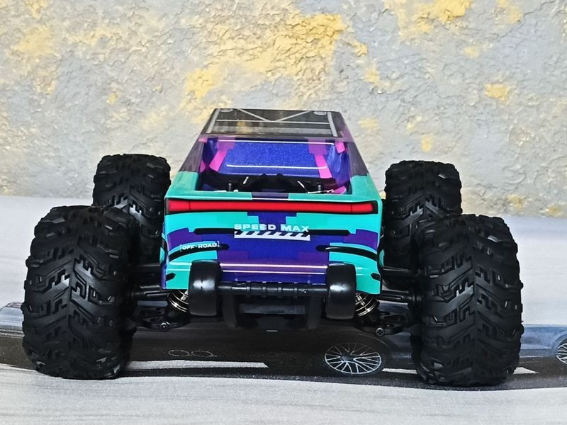 Внедорожник на радиоуправлении JJRC Cybertruck 4WD 40 км/ч Фиолетовый 1000250 фото
