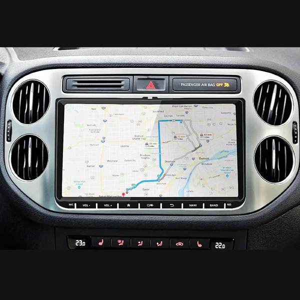 Автомагнітола штатна Android 2Din 9021А для Volkswagen, Skoda,Seat (9", 2/32GB, 4 ядра, CarPlay) 1000232 фото