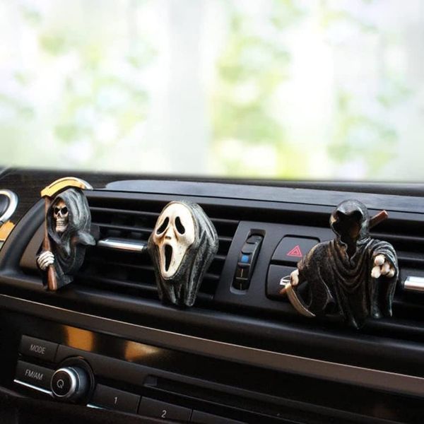 Автомобільний освіжувач повітря, готичний автомобільний інтер'єр Halloween 3 шт. 1000109 фото