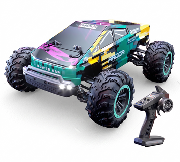 Позашляховик на радіокеруванні JJRC Cybertruck 4WD 40 км/г Зелений 1000250-1 фото